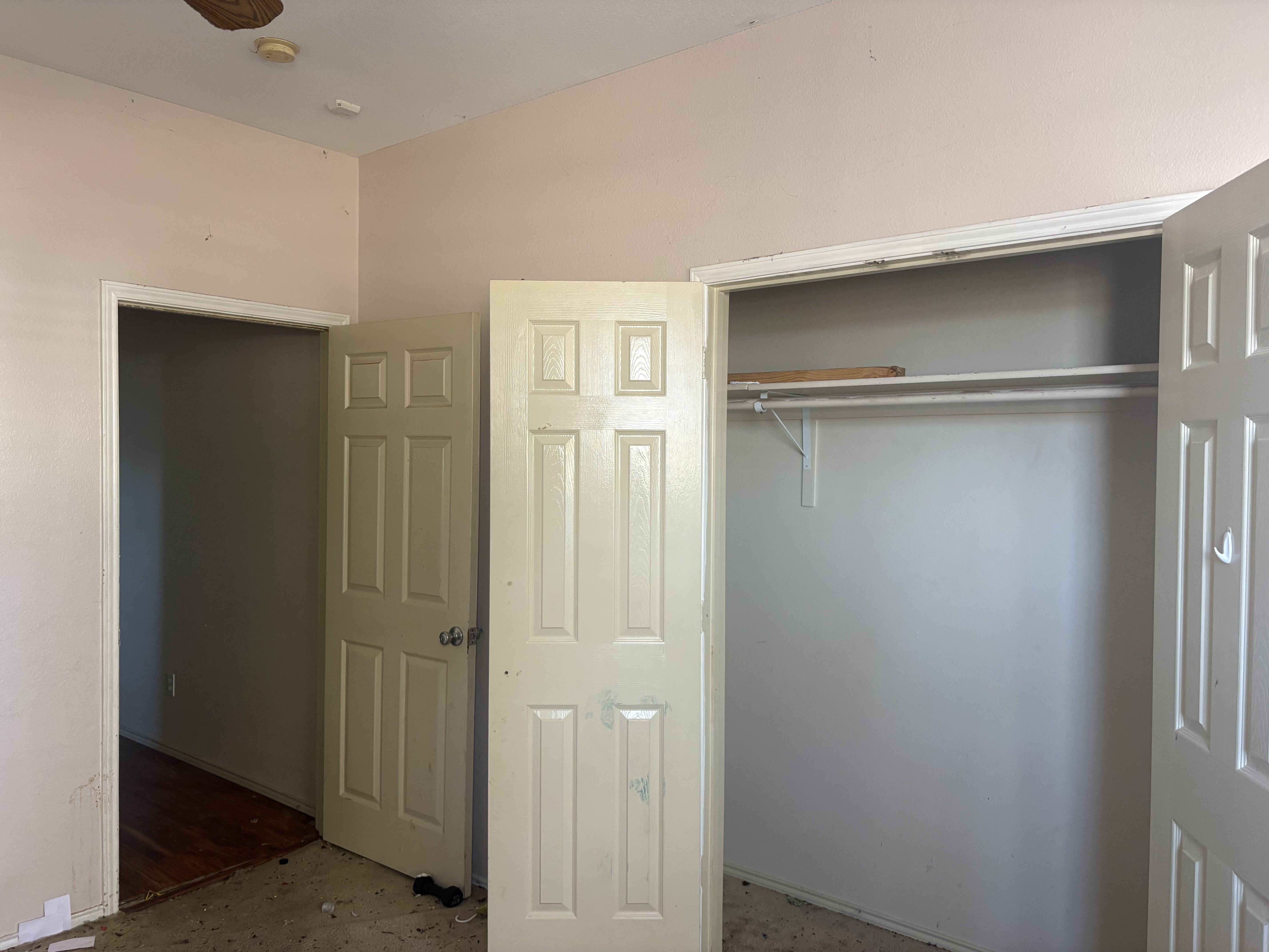 Side yard and exterior